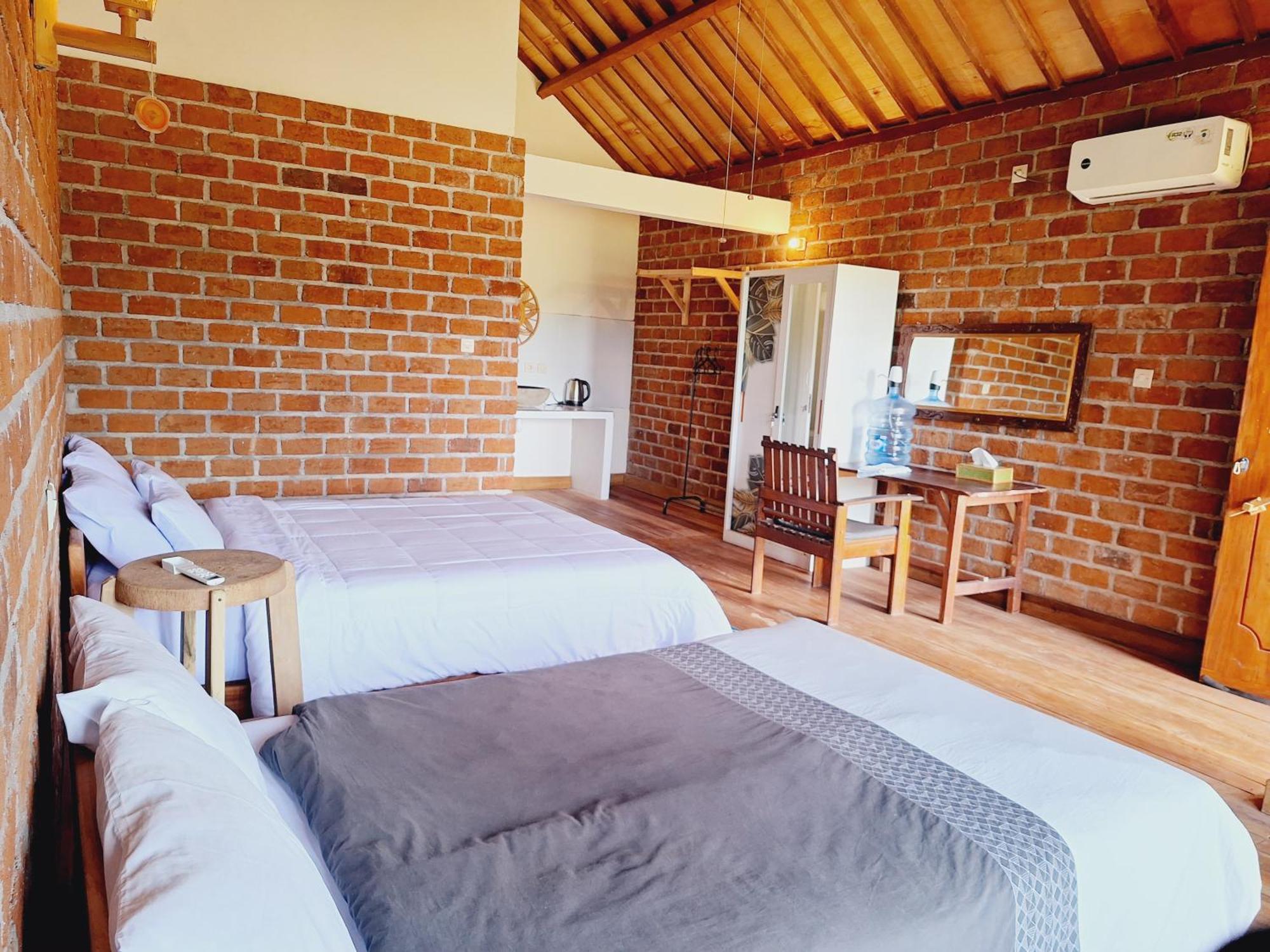 Bunga Maliq Bungalow Lombok テテバトゥ 部屋 写真